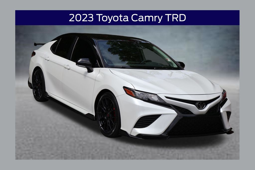 Midnight Black Metallic 2023 Toyota Camry Sedan Front-Wheel Drive 8-Speed Automatic