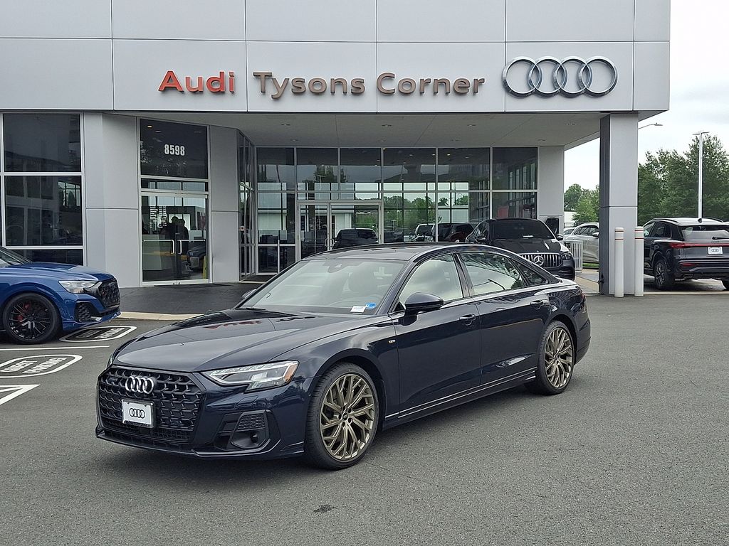 Firmament Blue Metallic 2026 Audi A8 Sedan All-Wheel Drive 8-Speed Automatic