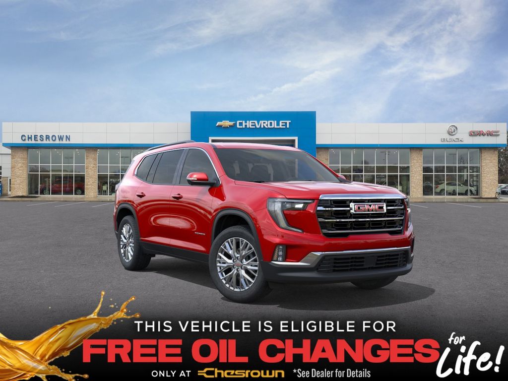 Volcanic Red Tintcoat 2026 GMC Acadia SUV / Crossover Front-Wheel Drive 8-Speed Automatic