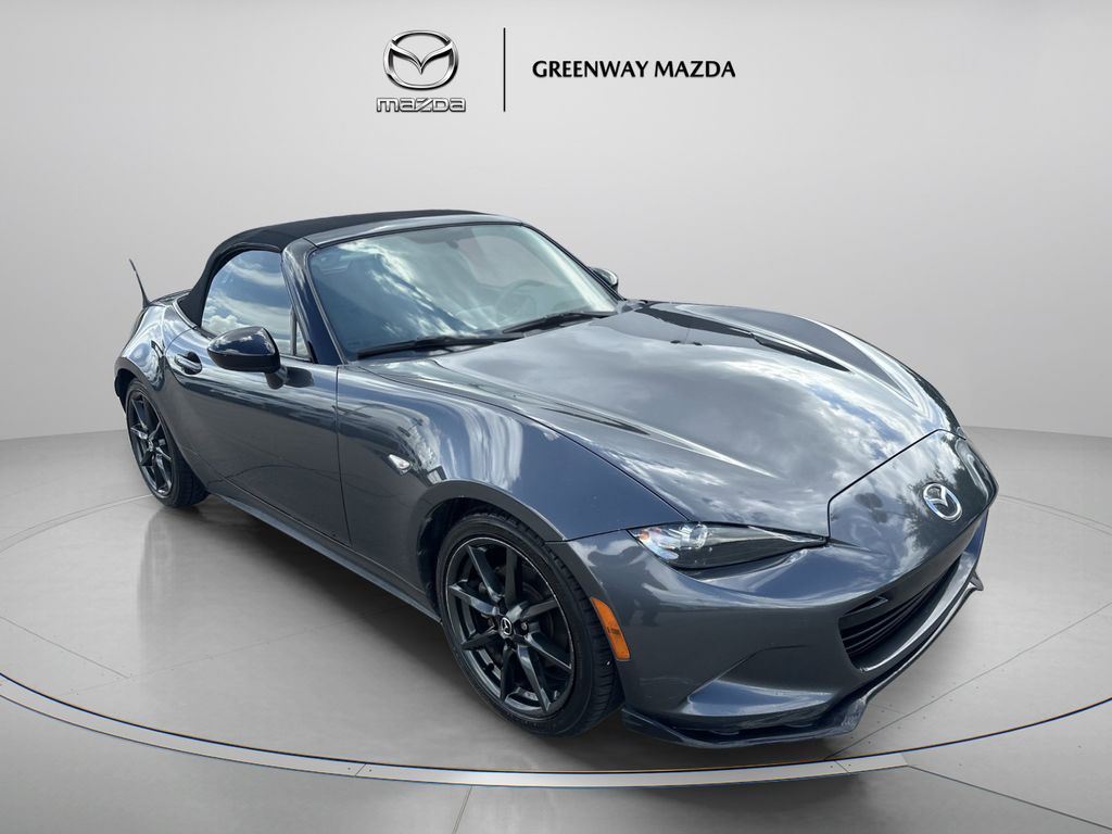 Meteor Gray Mica 2016 Mazda MX-5 Miata Club Convertible Convertible Rear-Wheel Drive 6-Speed Manual