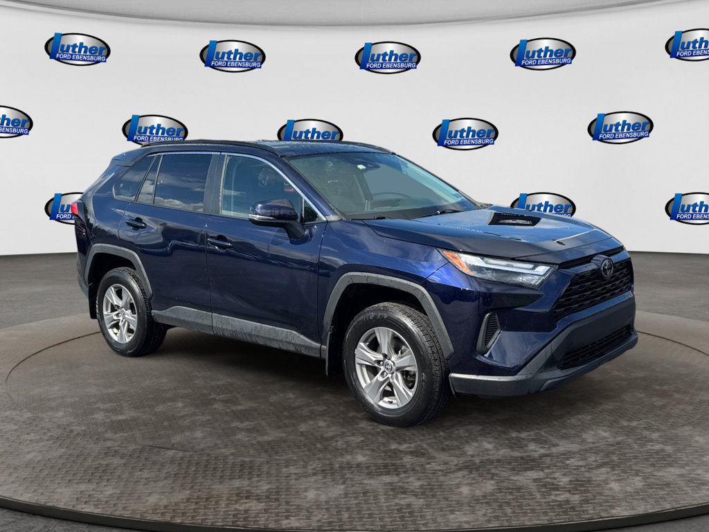 2024 Toyota RAV4 XLE Blue at Phil Fitts Ford
