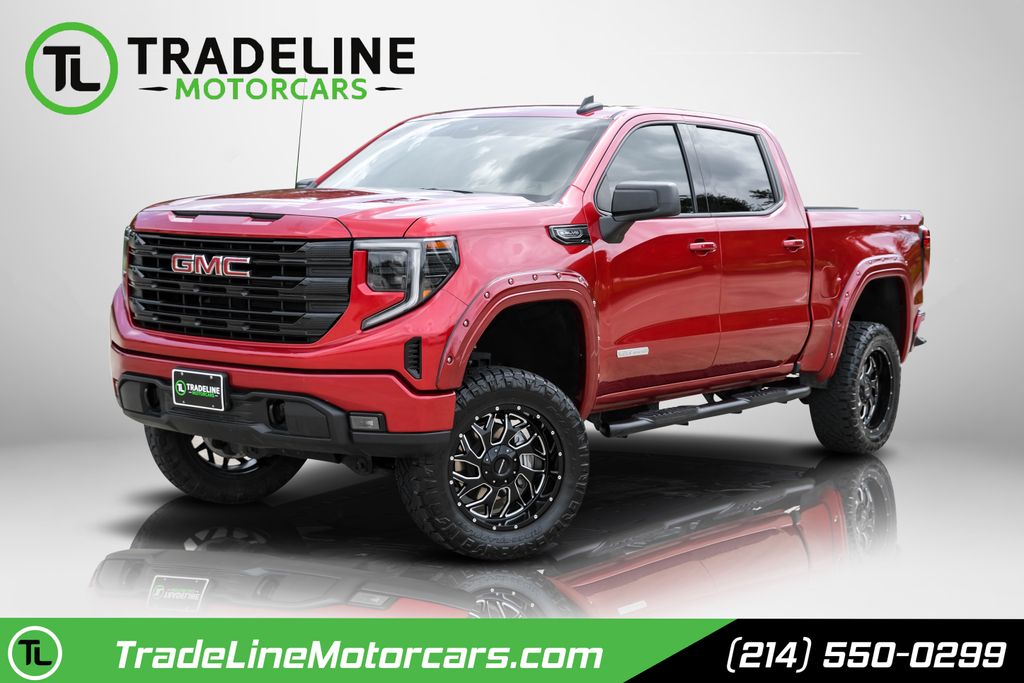 Volcanic Red Tintcoat 2024 GMC Sierra 1500 Pickup Truck Four-Wheel Drive Automatic