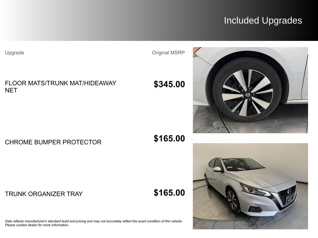 Used Car 2022 Nissan Altima  2.5 Sv For Sale Under $20,000 In Austin, Texas