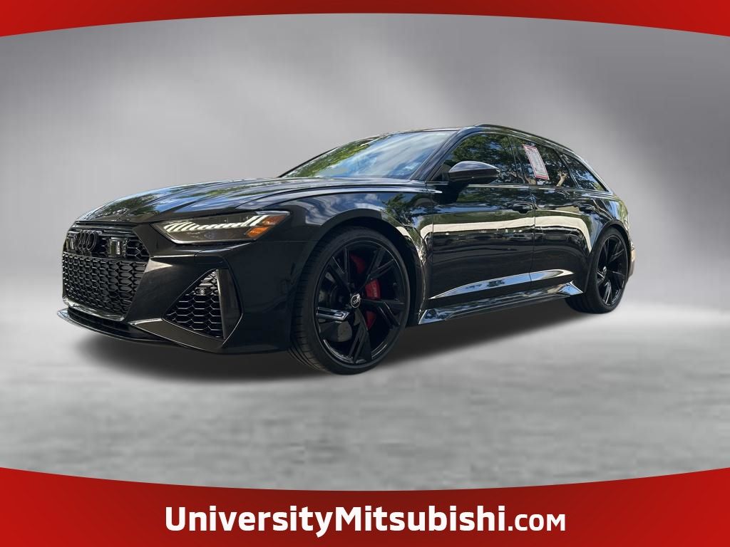Black Metallic 2022 Audi RS 6 Avant 4.0T quattro AWD Wagon All-Wheel Drive 8-Speed Automatic