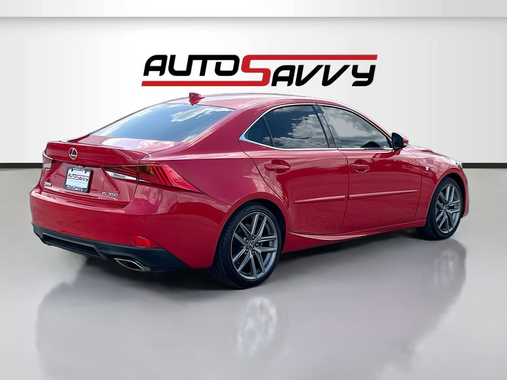 2019 Lexus IS 350 Red at Westside Lexus
