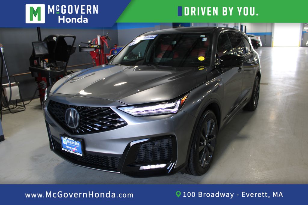 Liquid Carbon Metallic 2025 Acura MDX SH-AWD with A-SPEC Package SUV / Crossover All-Wheel Drive Automatic