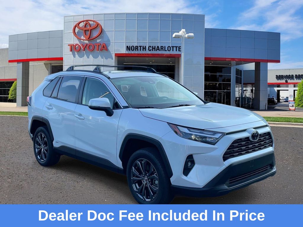 White (Wind Chill Pearl) 2025 Toyota RAV4 Hybrid SUV / Crossover All-Wheel Drive Continuously Variable Transmission