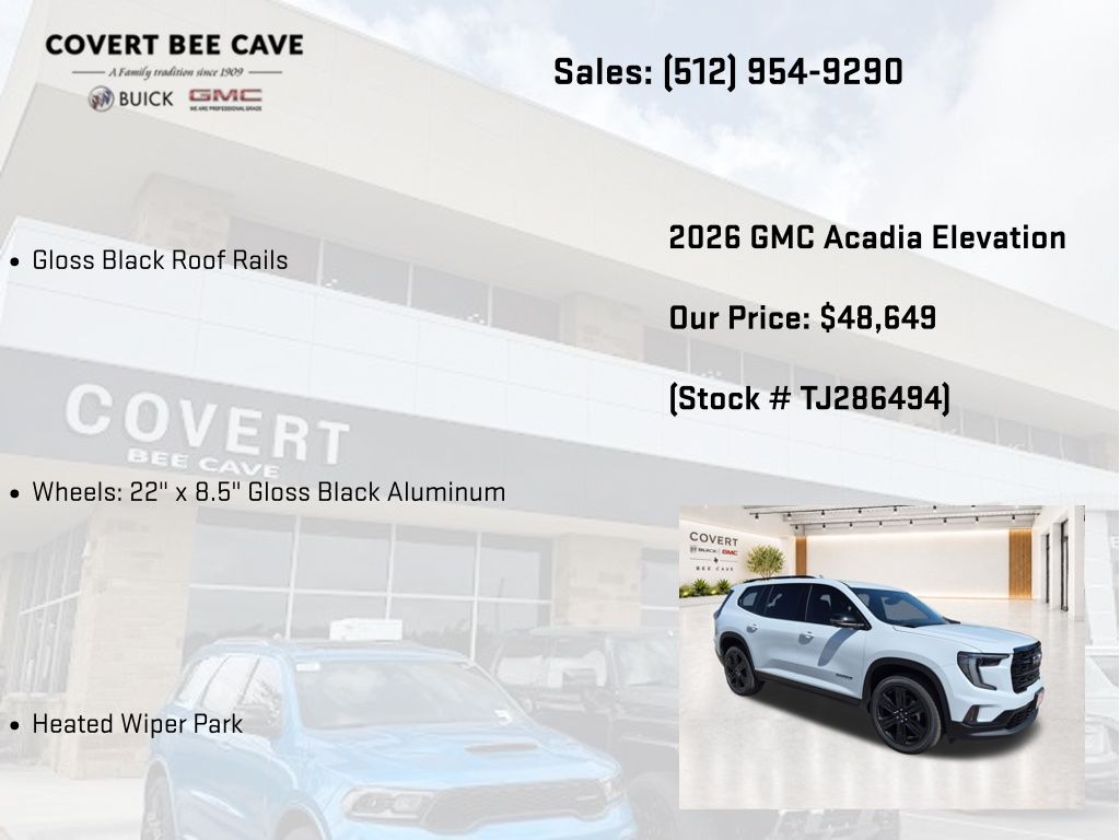 2026 GMC Acadia Elevation - Photo 19