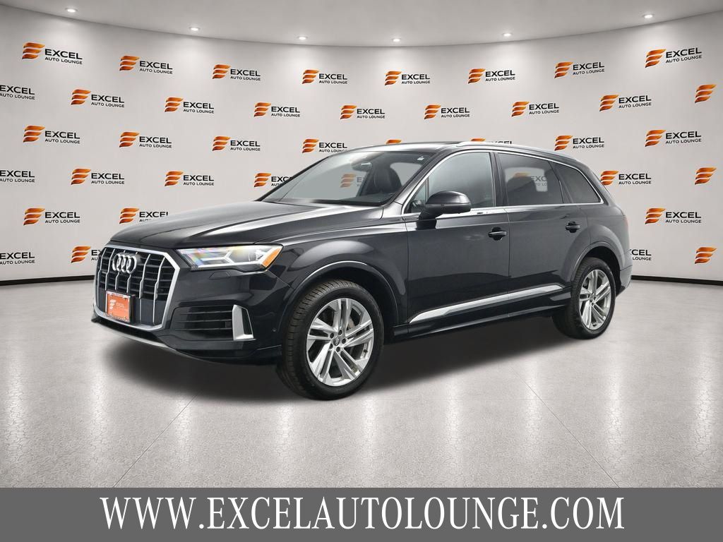 Orca Black Metallic 2021 Audi Q7 SUV / Crossover All-Wheel Drive 8-Speed Automatic