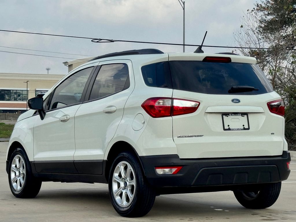 2021 Ford EcoSport SE White at Classic Chevrolet Galveston