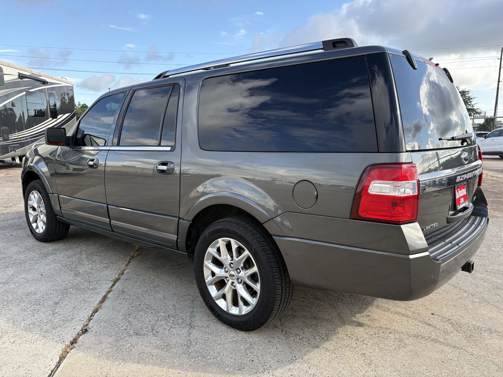 2017 Ford Expedition EL Limited Gray at Texan Dodge Chrysler Jeep Ram
