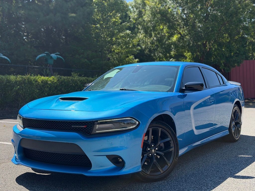 B5 Blue Pearlcoat 2019 Dodge Charger Sedan Rear-Wheel Drive 8-Speed Automatic