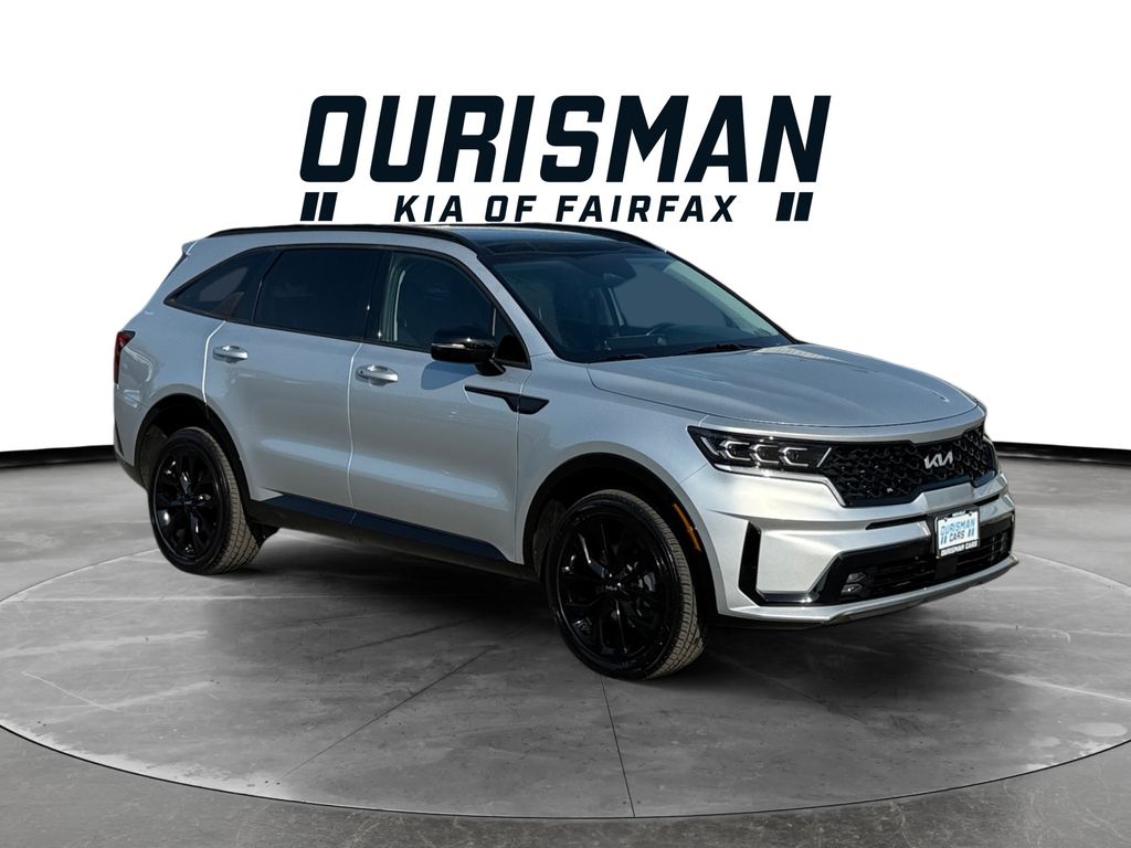 Sparkling Silver 2022 Kia Sorento SUV / Crossover All-Wheel Drive 8-Speed Dual Clutch
