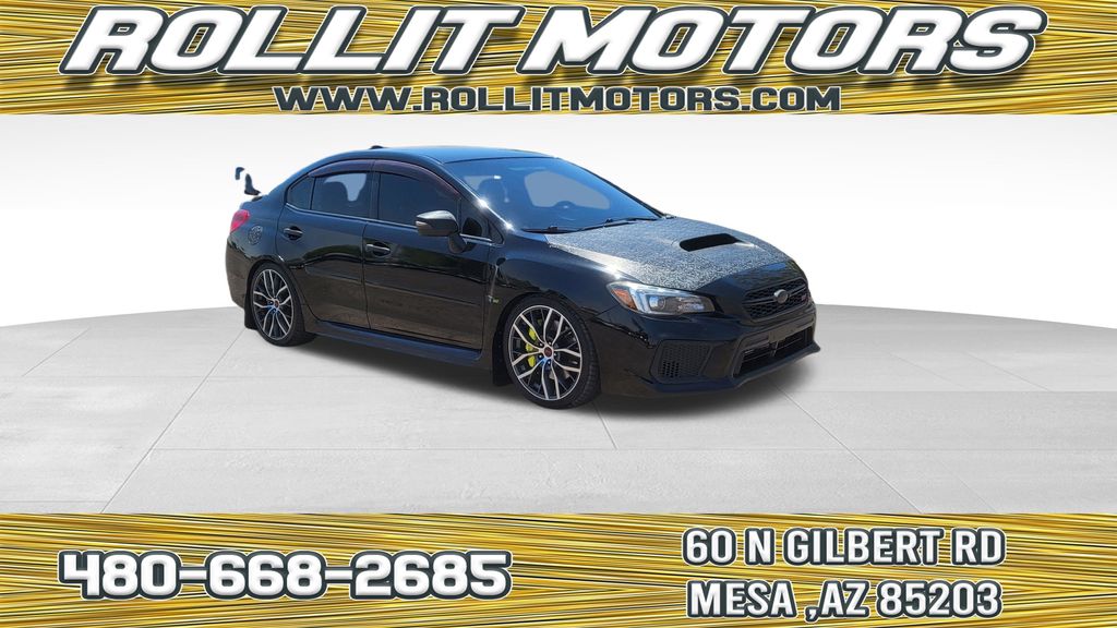 Crystal Black Silica 2018 Subaru WRX STI Sedan All-Wheel Drive 6-Speed Manual