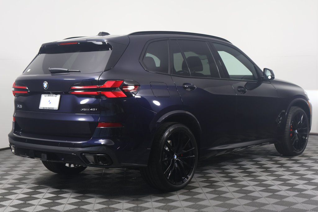 2025 BMW X5 xDrive40i 2