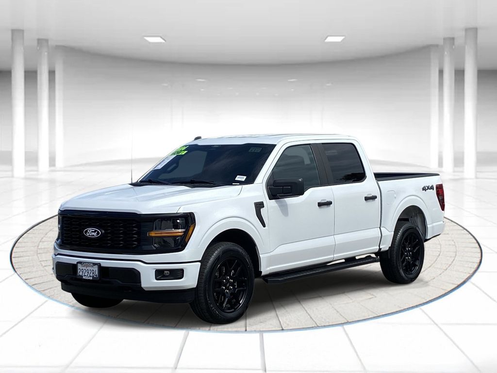Oxford White 2024 Ford F-150 Pickup Truck Four-Wheel Drive Automatic