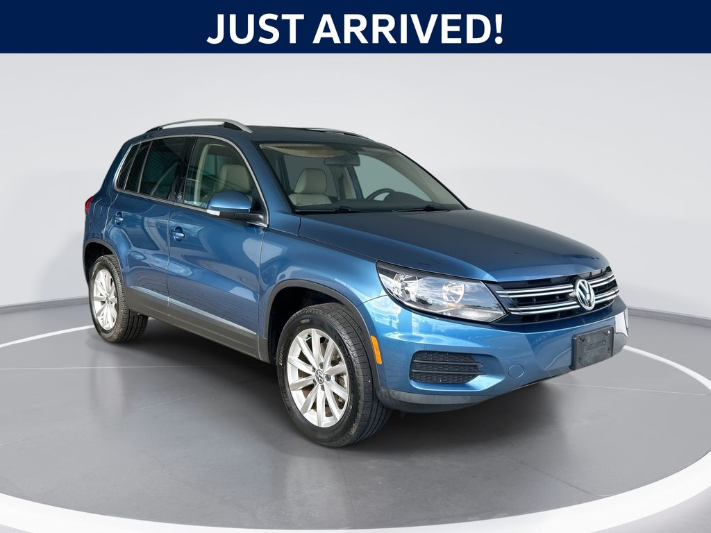 Pacific Blue Metallic 2017 Volkswagen Tiguan SUV / Crossover All-Wheel Drive 6-Speed Automatic