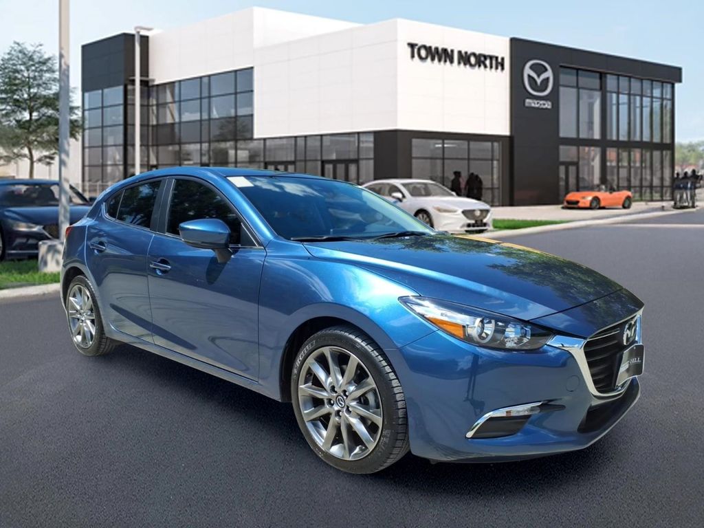 Eternal Blue Mica 2018 Mazda MAZDA3 Touring Hatchback Hatchback Front-Wheel Drive 6-Speed Automatic