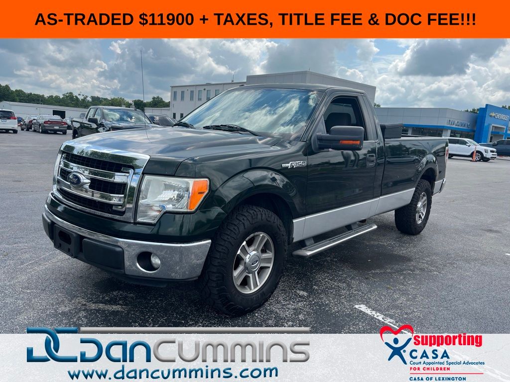Black 2013 Ford F-150 Pickup Truck 4X2 6-Speed Automatic