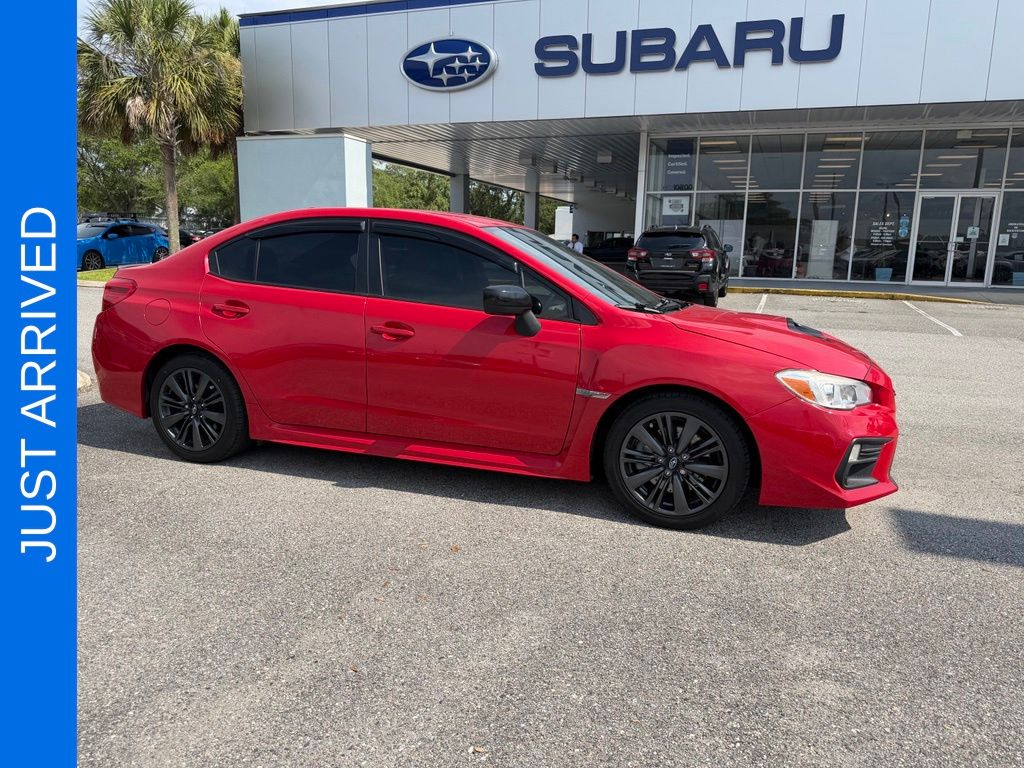Pure Red 2018 Subaru WRX Sedan Sedan All-Wheel Drive 6-Speed Manual