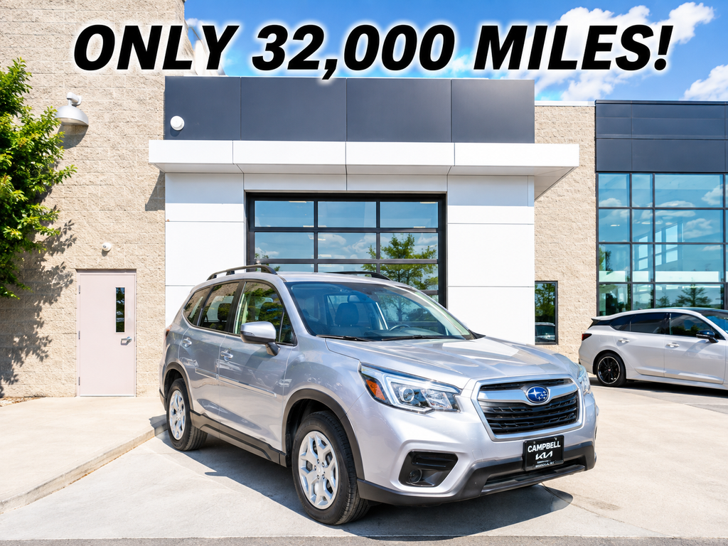 Ice Silver Metallic 2020 Subaru Forester SUV / Crossover All-Wheel Drive Continuously Variable Transmission