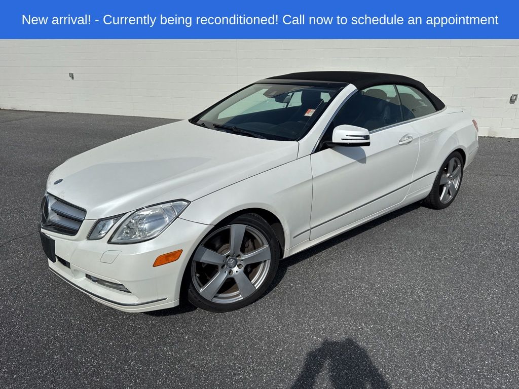 2013 Mercedes-Benz E-Class E 350 Cabriolet Convertible Rear-Wheel Drive 7-Speed Automatic