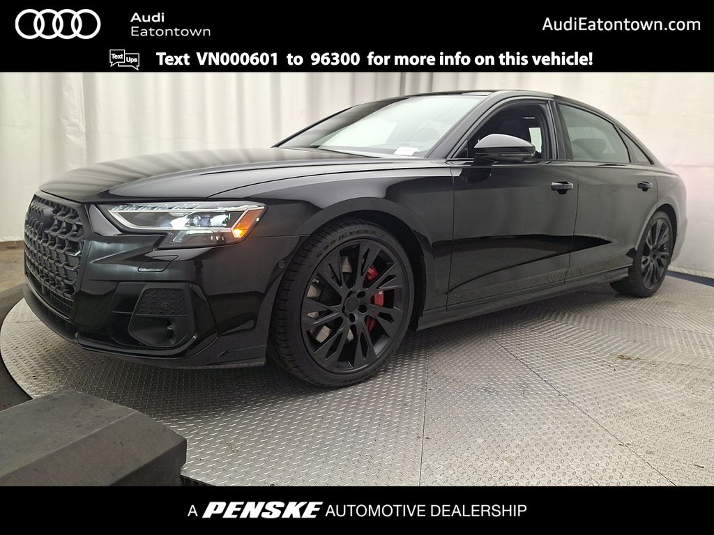 Mythos Black Metallic 2027 Audi S8 Sedan All-Wheel Drive 8-Speed Automatic