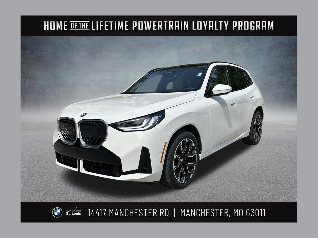 Alpine White 2025 BMW X3 SUV / Crossover All-Wheel Drive 8-Speed Automatic