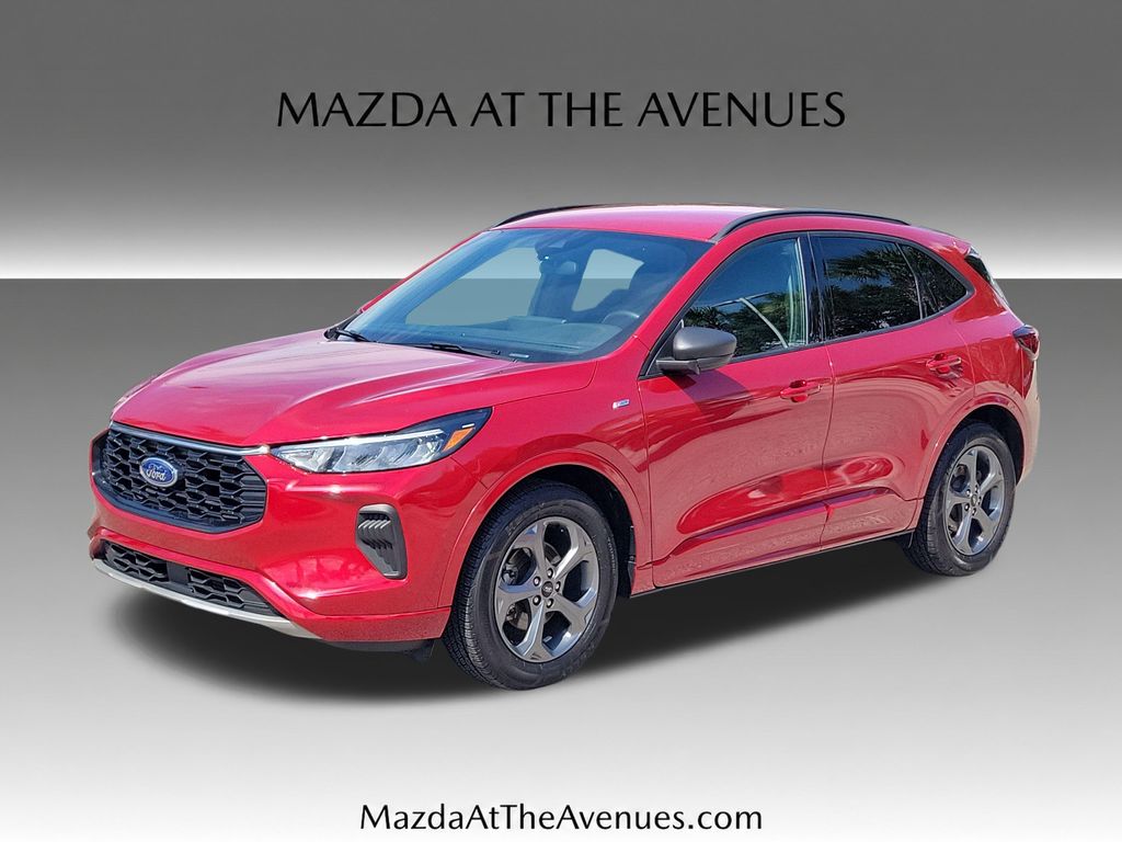 Red Metallic 2024 Ford Escape SUV / Crossover Front-Wheel Drive 8-Speed Automatic