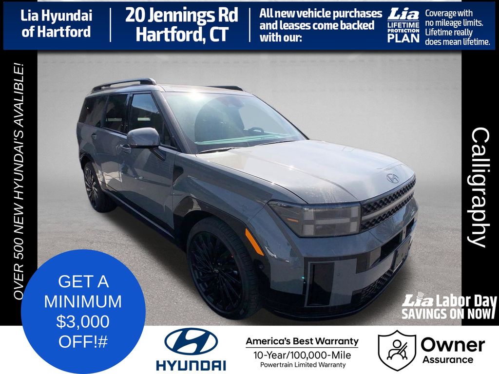Hampton Gray 2026 Hyundai Santa Fe SUV / Crossover All-Wheel Drive 8-Speed Automatic