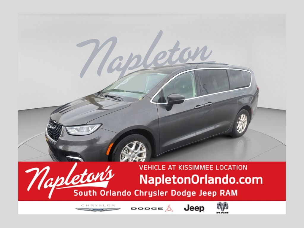 Gray (Granite Crystal Metallic Clearcoat) 2023 Chrysler Pacifica Minivan Front-Wheel Drive 9-Speed Automatic