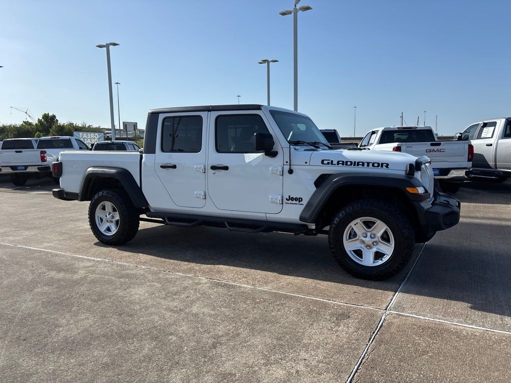 2020 Jeep Gladiator Sport White at DeMontrond Mazda
