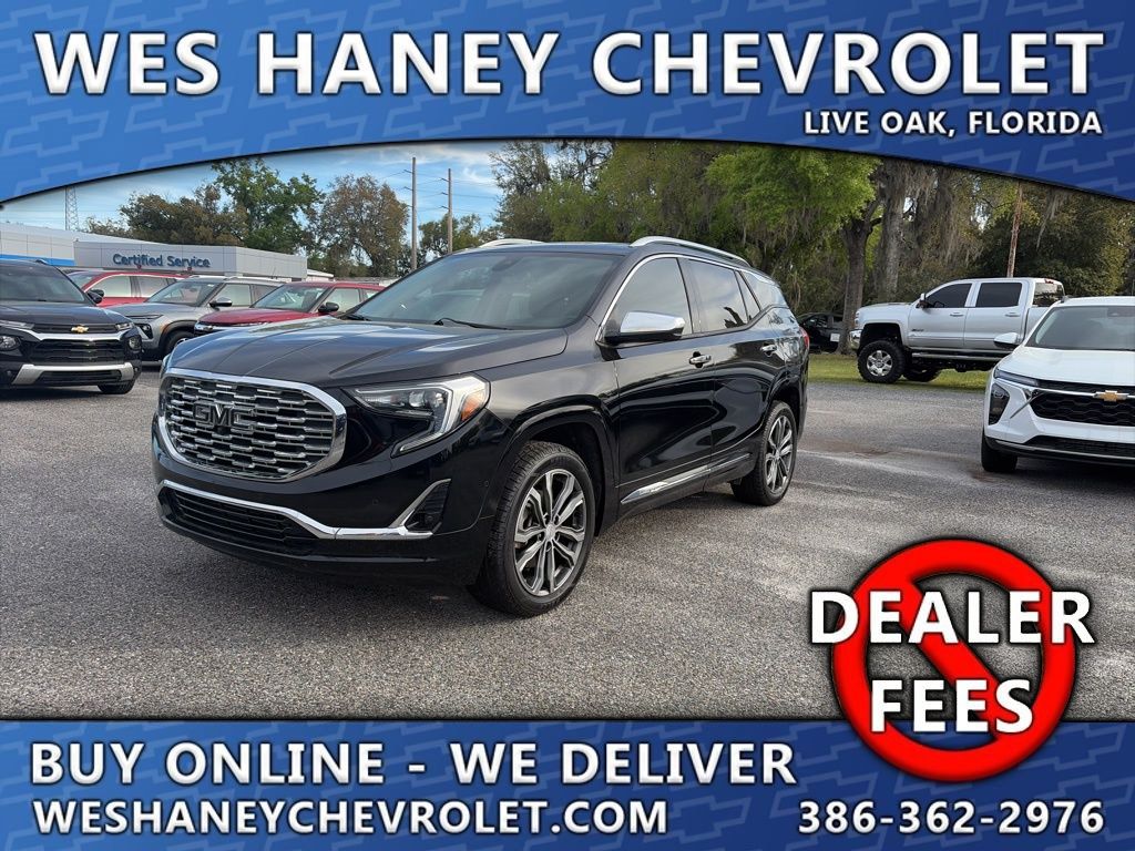 Black (Ebony Twilight Metallic) 2018 GMC Terrain SUV / Crossover Four-Wheel Drive 9-Speed Automatic