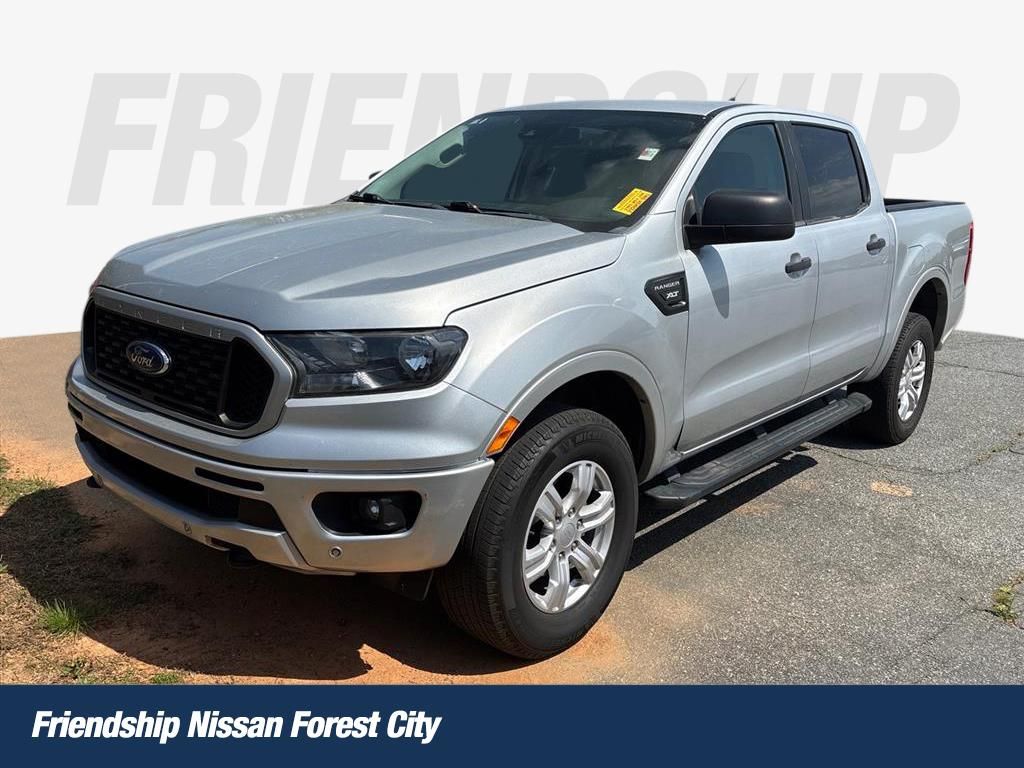 Ingot Silver 2019 Ford Ranger XLT SuperCrew 4WD Pickup Truck Four-Wheel Drive Automatic