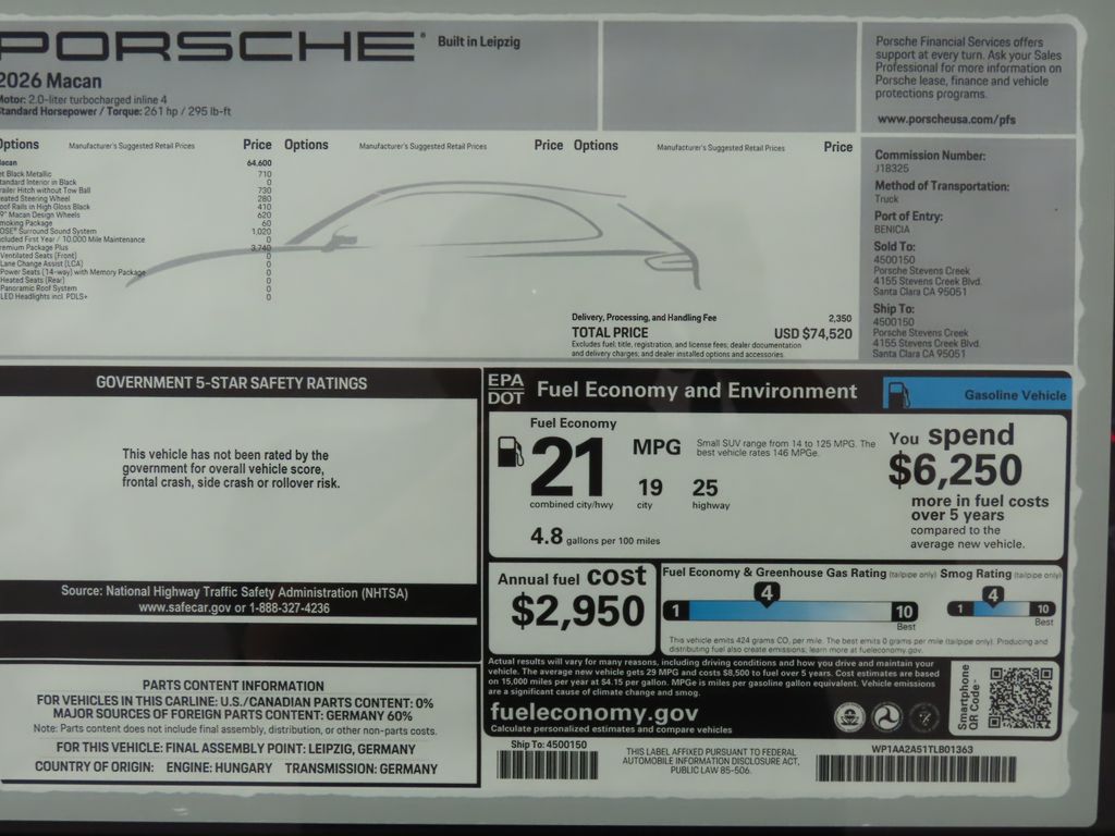 Thumbnail: 2026 Porsche Macan - 14