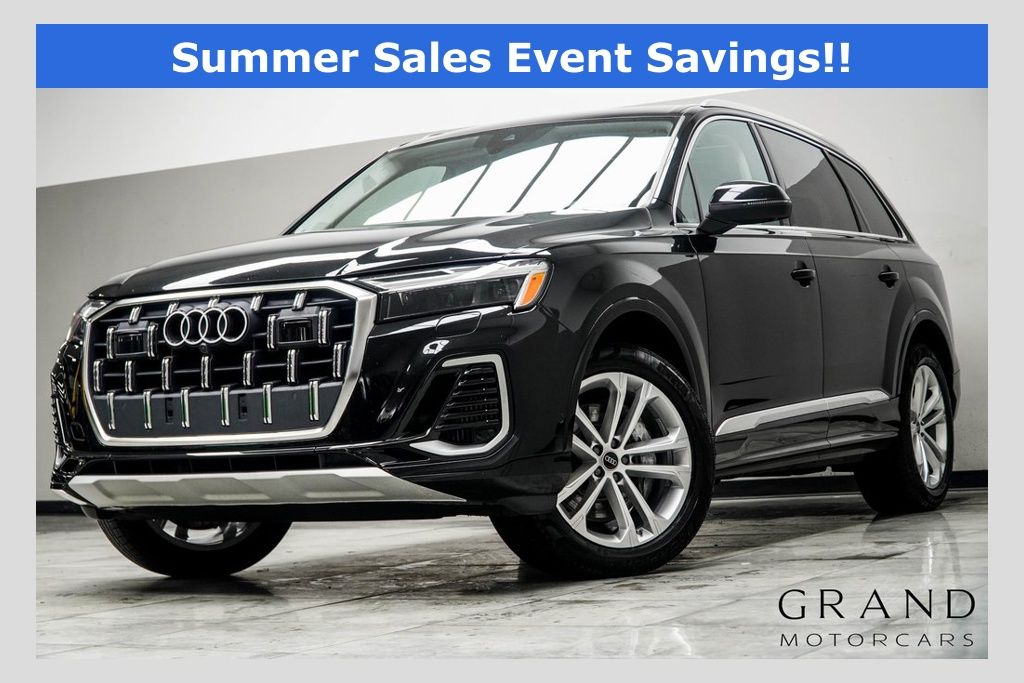 Mythos Black Metallic 2025 Audi Q7 quattro Premium Plus 55 TFSI SUV / Crossover All-Wheel Drive 8-Speed Automatic