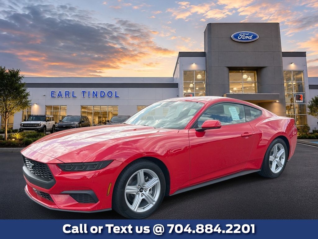 Race Red 2026 Ford Mustang Coupe Rear-Wheel Drive Automatic
