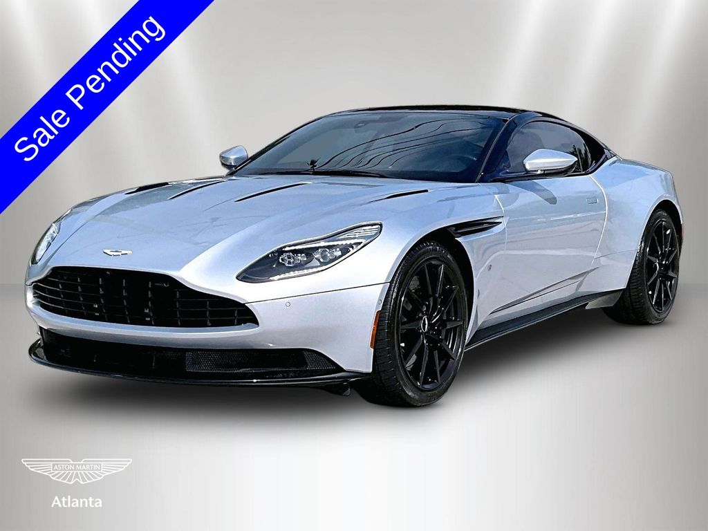 Lightning Silver 2018 Aston Martin DB11 Coupe Rear-Wheel Drive 8-Speed Automatic