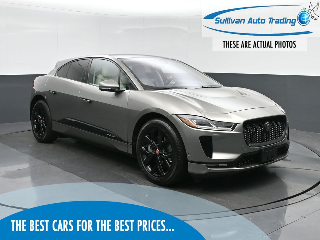 Silicon Silver Premium Metallic 2020 Jaguar I-PACE EV400 SE AWD SUV / Crossover All-Wheel Drive Automatic