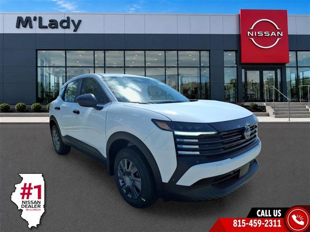 White (Fresh Powder) 2026 Nissan Kicks SUV / Crossover All-Wheel Drive Continuously Variable Transmission