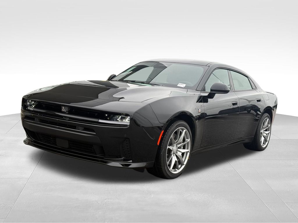 Diamond Black Crystal Pearlcoat 2026 Dodge Charger Sedan All-Wheel Drive 8-Speed Automatic