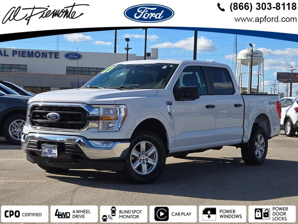 Oxford White 2021 Ford F-150 Pickup Truck Four-Wheel Drive Automatic