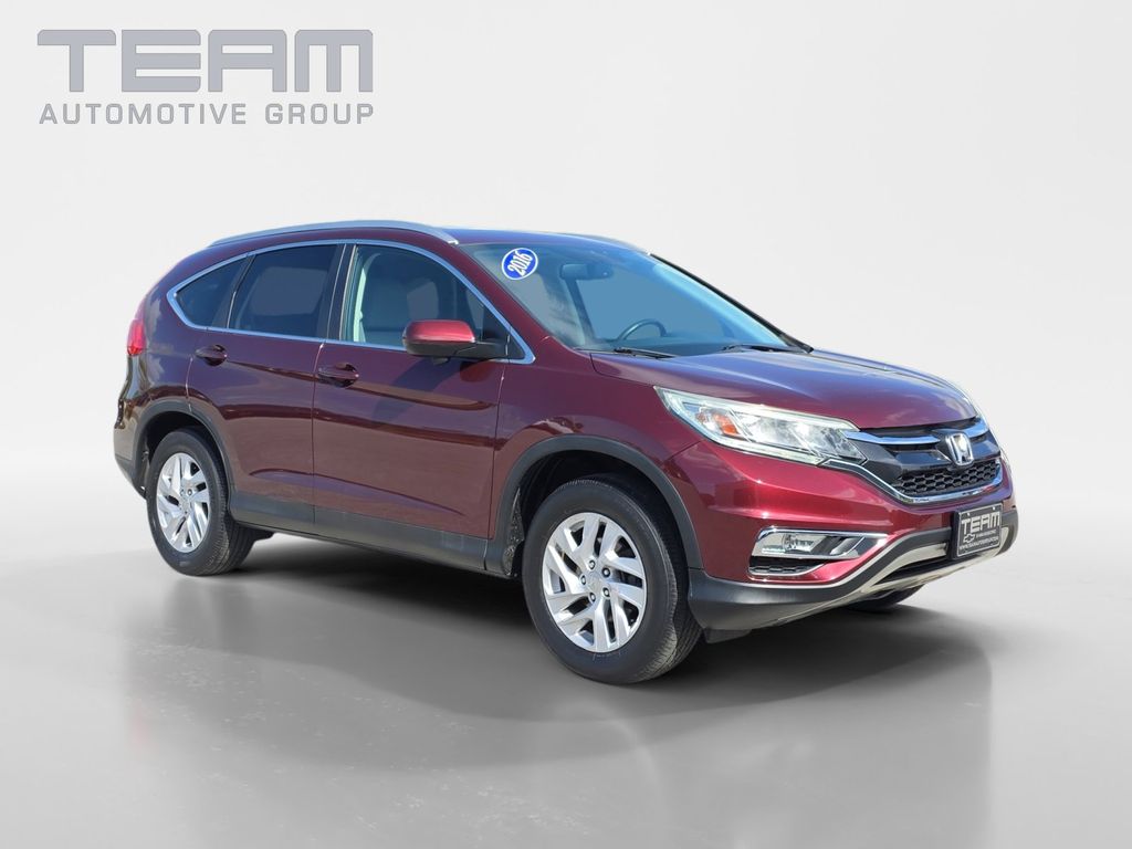 Red 2016 Honda CR-V EX-L AWD SUV / Crossover All-Wheel Drive Continuously Variable Transmission