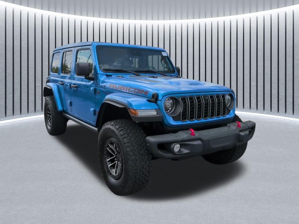Hydro Blue Pearl Coat 2024 Jeep Wrangler SUV / Crossover Four-Wheel Drive 8-Speed Automatic