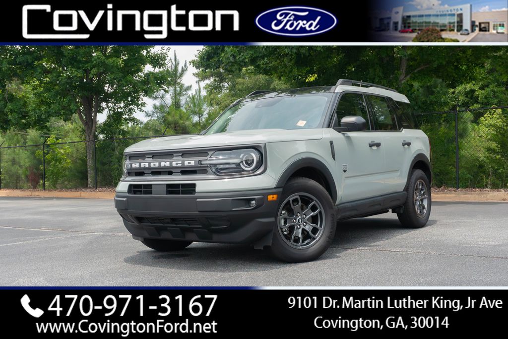 Cactus Gray 2023 Ford Bronco Sport SUV / Crossover All-Wheel Drive 8-Speed Automatic