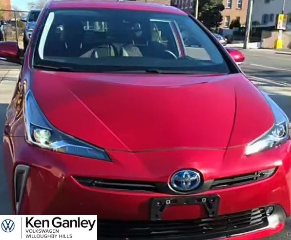 Red 2021 Toyota Prius XLE AWD-e Hatchback All-Wheel Drive Continuously Variable Transmission