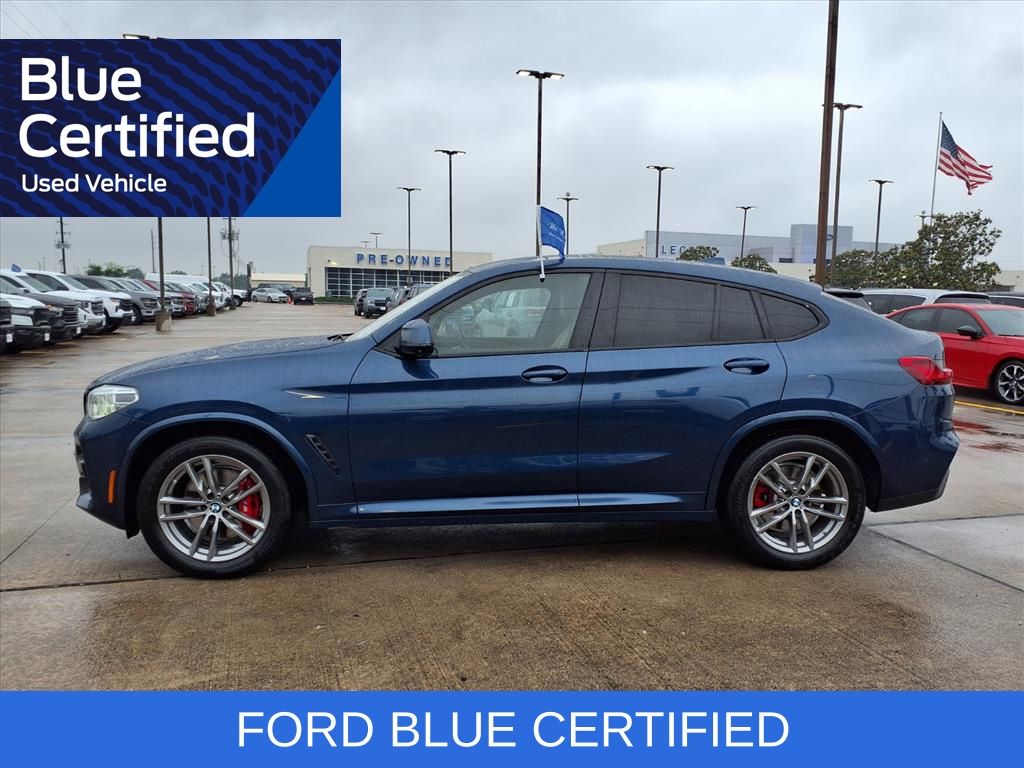 2021 BMW X4 M40i Blue at Classic Chevrolet Galveston