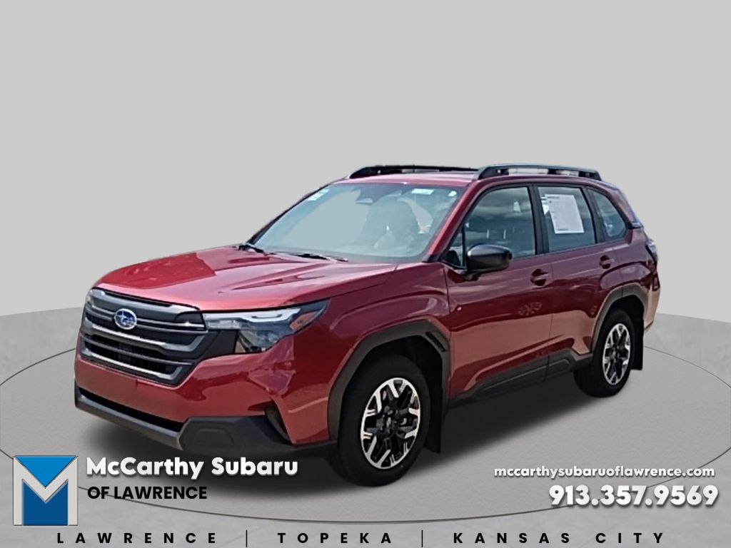 Crimson Red Pearl 2026 Subaru Forester SUV / Crossover All-Wheel Drive Continuously Variable Transmission