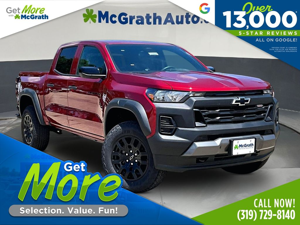 Radiant Red Tintcoat 2026 Chevrolet Colorado Pickup Truck Four-Wheel Drive 8-Speed Automatic