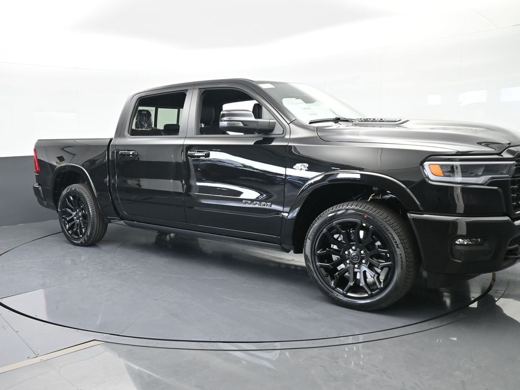 New 2026 Diamond Black Crystal Pearlcoat Ram Limited image 8